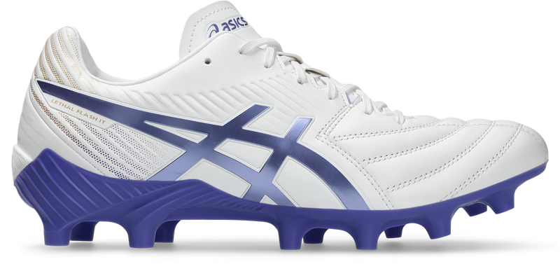 Asics Womens Lethal Flash IT 3 - White/Blue Violet