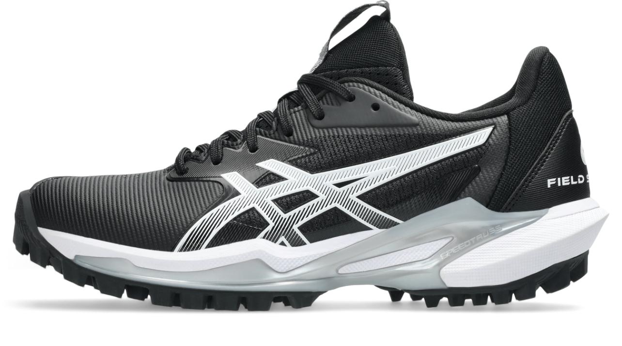 Asics Womens Field Speed FF 2 Hockey Shoe - Black/White