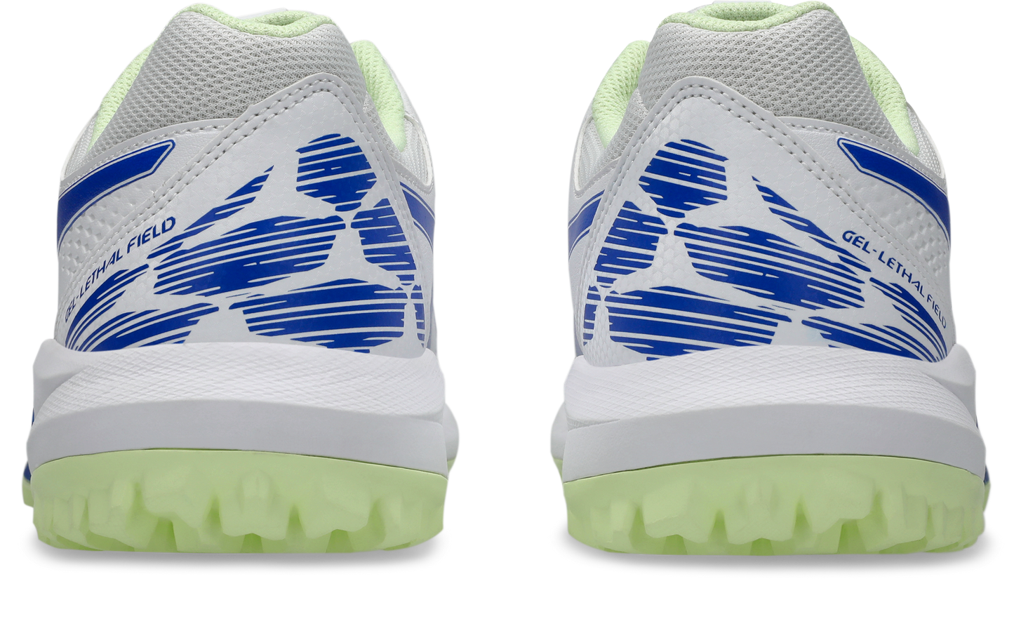 Asics Unisex Gel Lethal Field 2 - White/Neon Blue