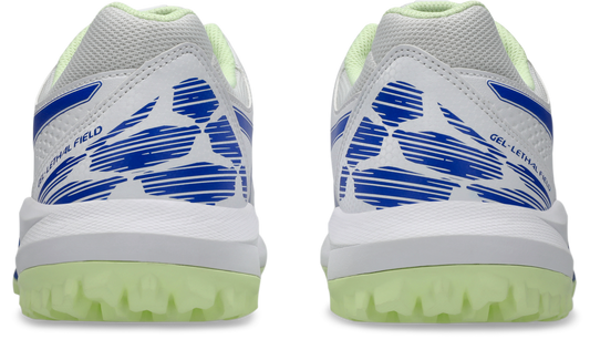 Asics Unisex Gel Lethal Field 2 - White/Neon Blue