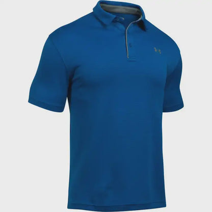 Under Armour Mens Tech Polo - Royal/Graphite