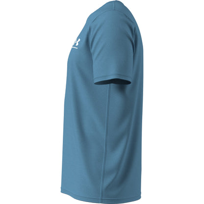 Under Armour Mens Sportstyle LC SS Tee - Ether Blue/White