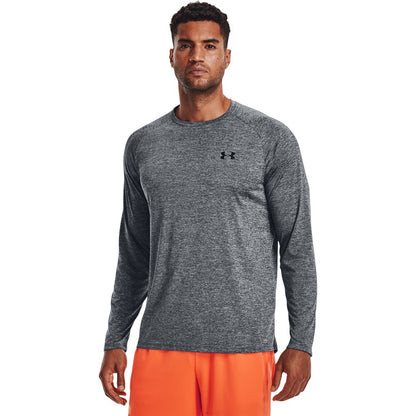 Under Armour Mens Tech 2.0 Longsleeve Tee - Pitch Gray/Black