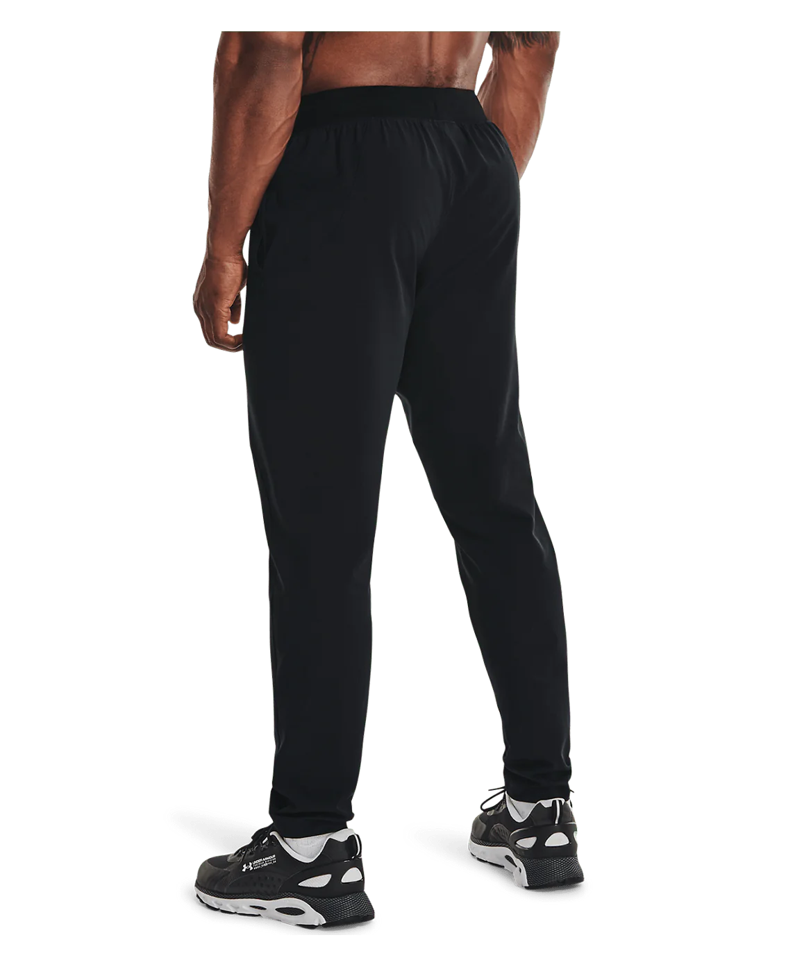 Under Armour Mens Unstoppable Tapered Pant - Black/Pitch Gray