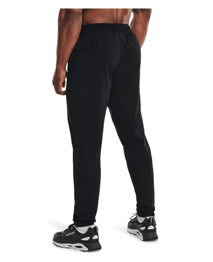 Under Armour Mens Unstoppable Tapered Pant - Black/Pitch Gray