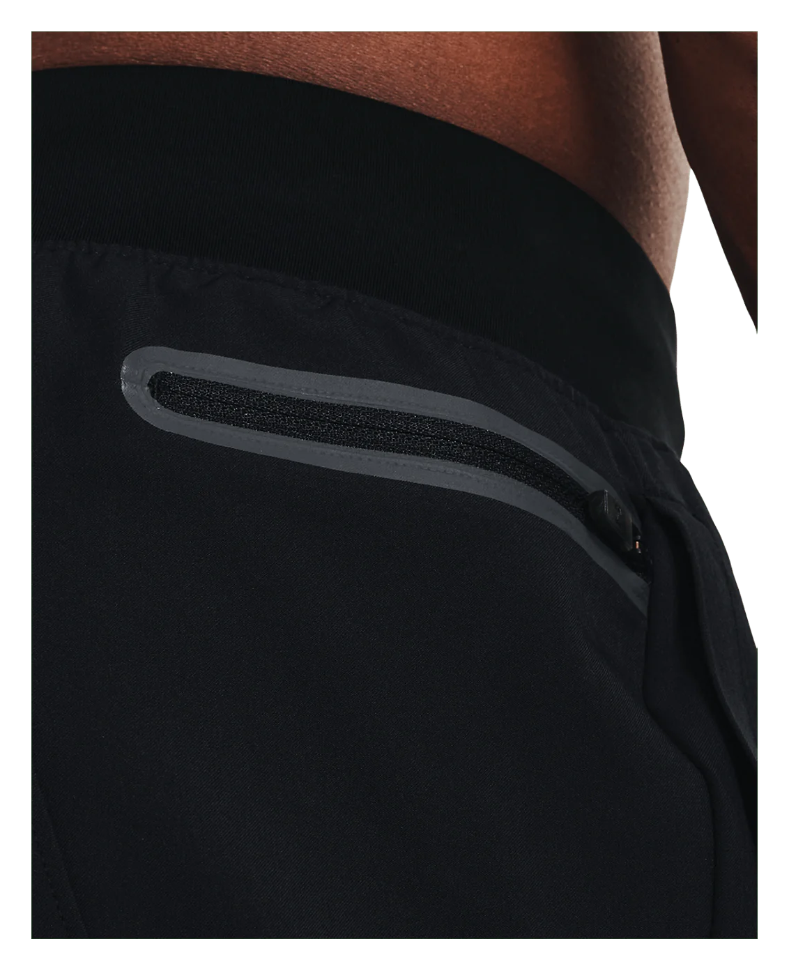 Under Armour Mens Unstoppable Tapered Pant - Black/Pitch Gray