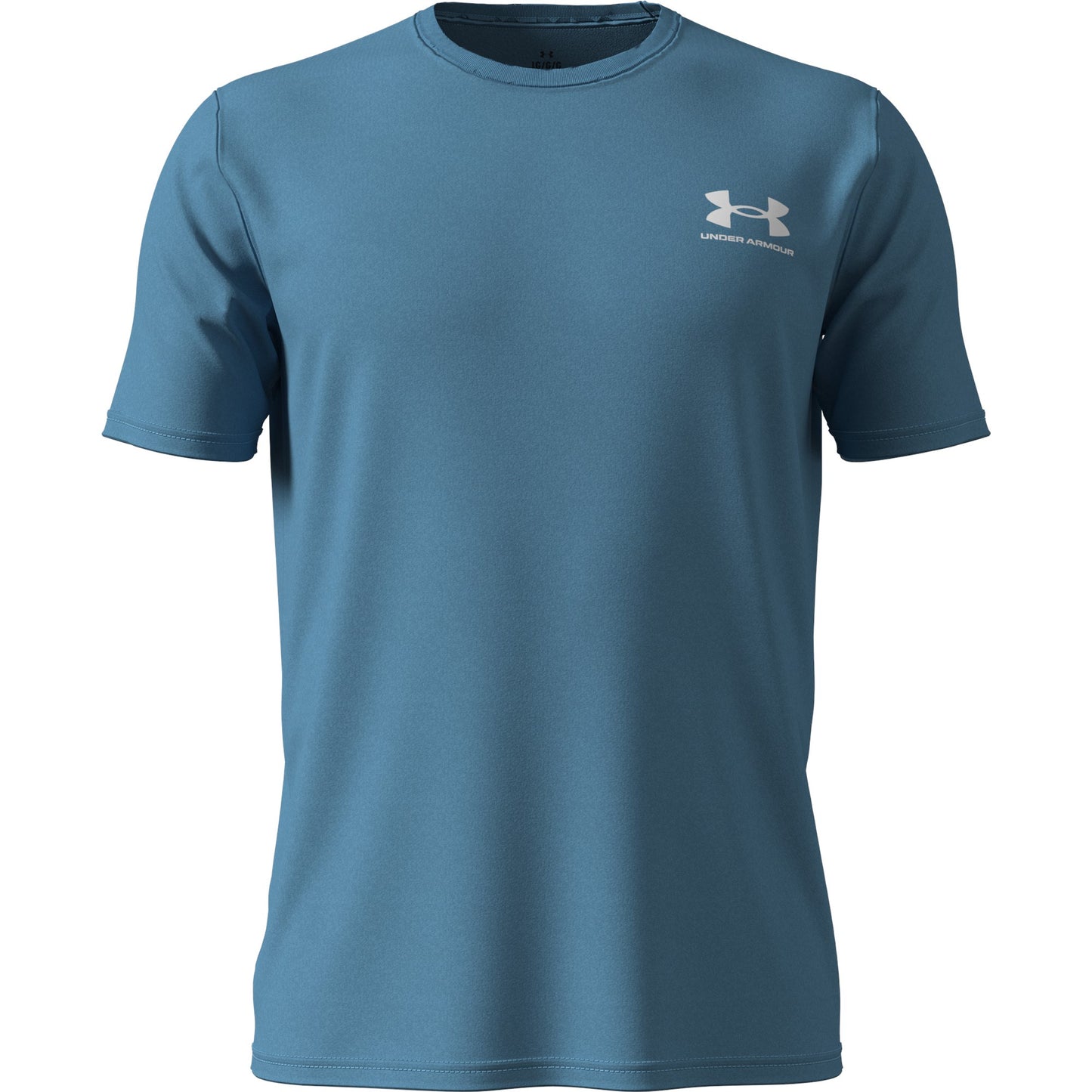 Under Armour Mens Sportstyle LC SS Tee - Ether Blue/White