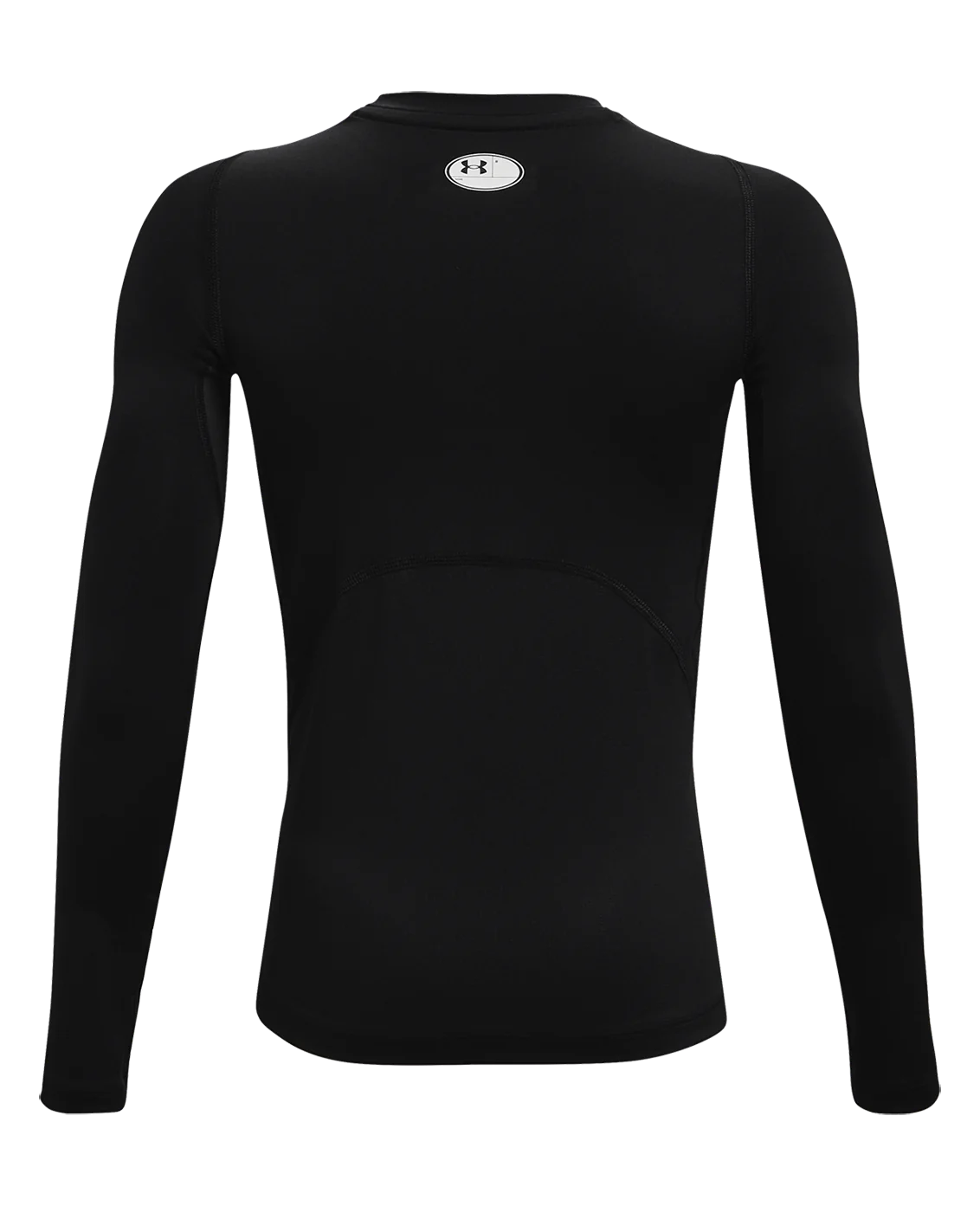 Under Armour Boys Heat Gear Armour Long Sleeve Top - Black