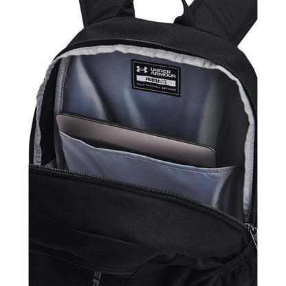 Under Armour Unisex Hustle Lite Backpack - Black/Grey