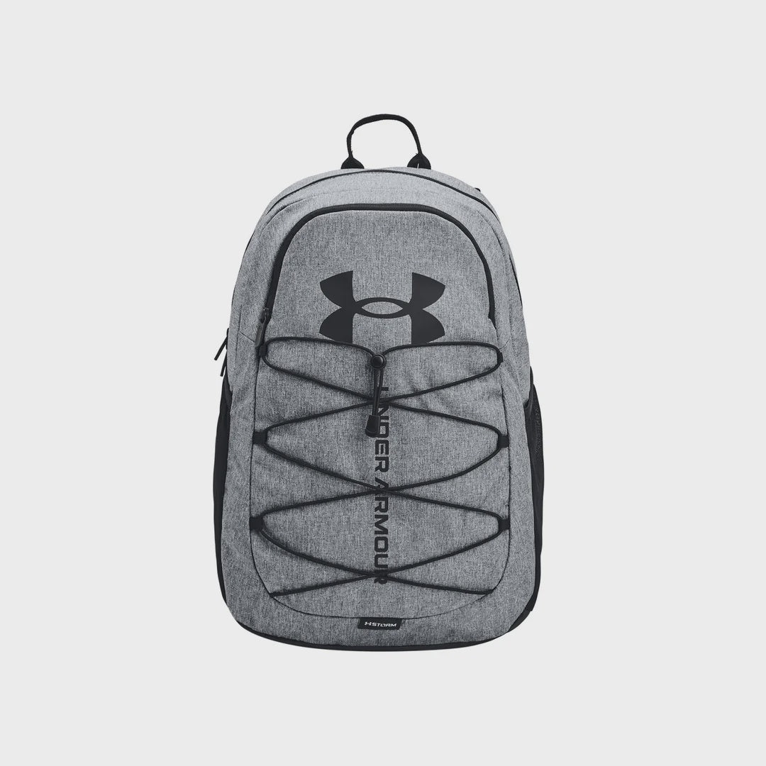 Under Armour Unisex Hustle Sport Backpack - Pitch Gray/Medium Heather/Black