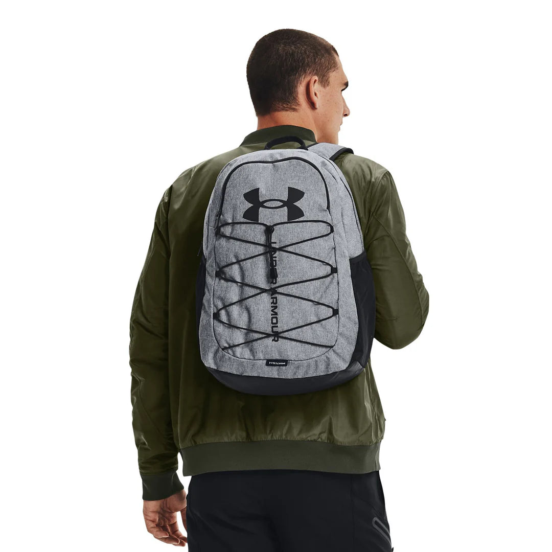 Under Armour Unisex Hustle Sport Backpack - Pitch Gray/Medium Heather/Black