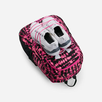 Under Armour Unisex Hustle Sport Backpack - Fluro Pink/Black/White