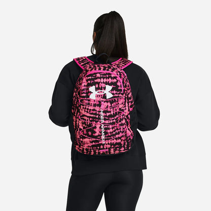 Under Armour Unisex Hustle Sport Backpack - Fluro Pink/Black/White