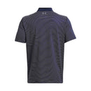 Under Armour Men's Perfomance 3.0 Stripe Polo - Midnight Navy/White/Pitch Grey