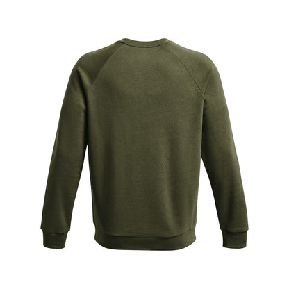 Under Armour Men's Rival Fleece Crew - MarineODGreen/White