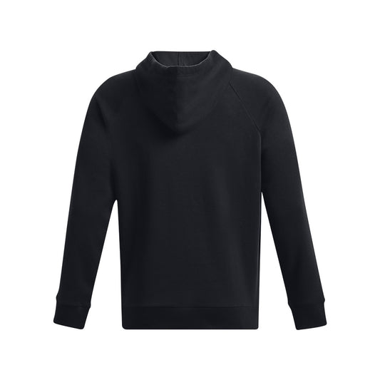Under Armour Mens Rival Fleece Hoodie - Black/Wham