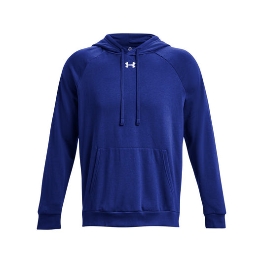 Under Armour Mens Rival Fleece Hoodie - Royal/White
