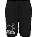 Under Armour Boys Tech Logo Shorts - Black/Mod Gray