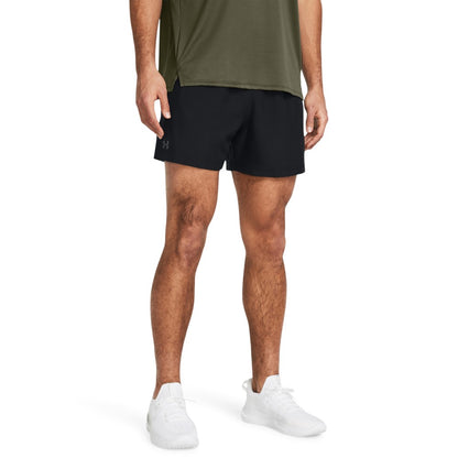 Under Armour Mens Woven 5in Shorts - Black/Castlerock