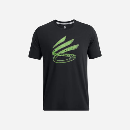 Under Armour Mens Curry Logo Trend Tee - Black