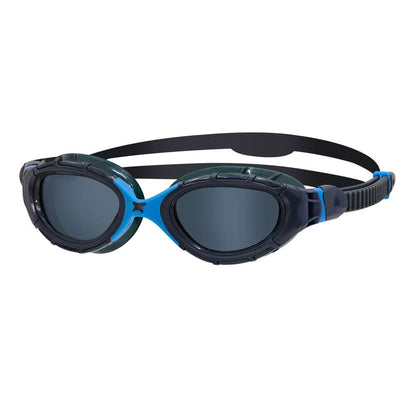 Zoggs Predator Flex Goggles - Grey Blue/Tint Smoke