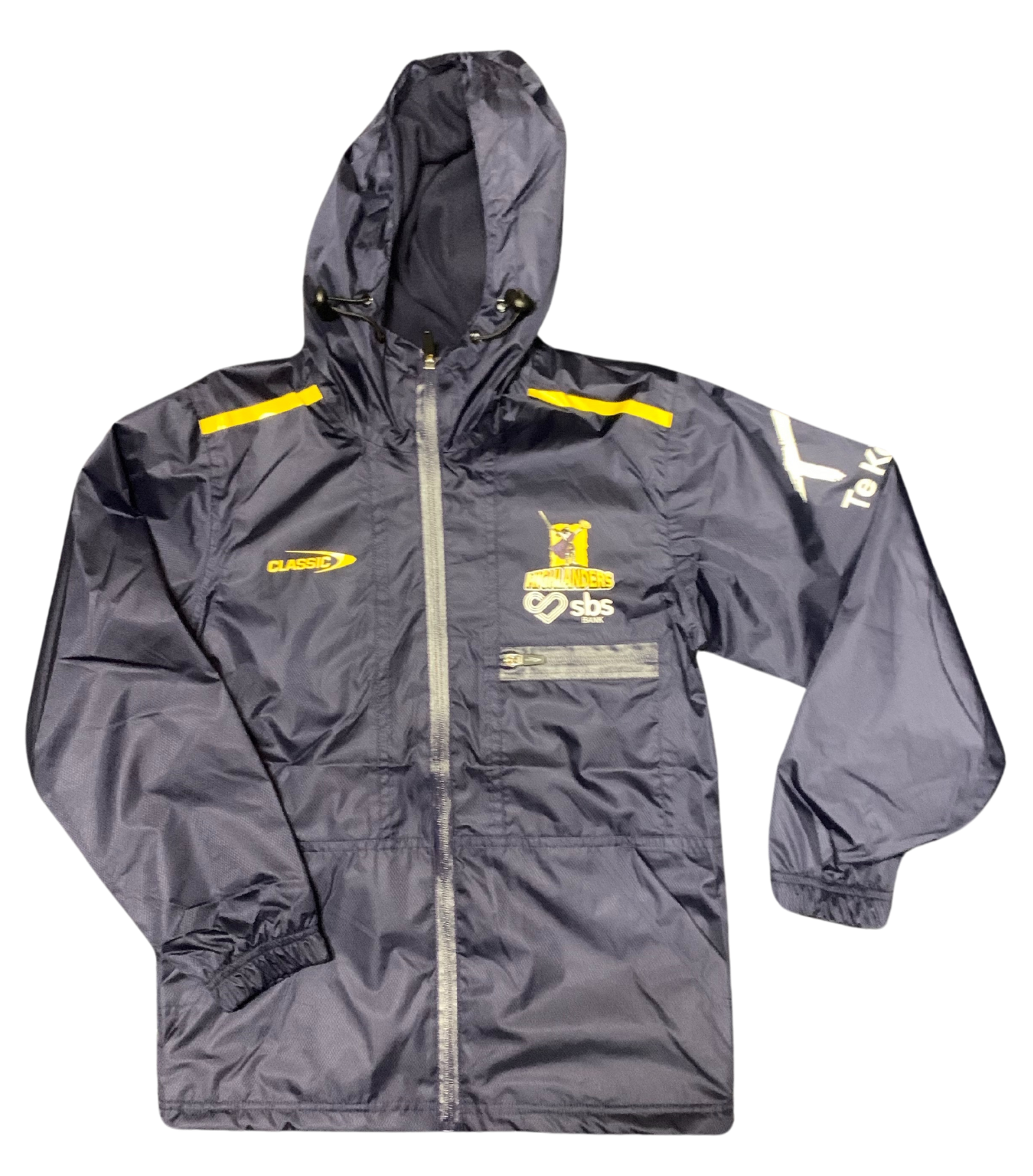 Highlanders Kids Super Rugby Wet Weather Jacket