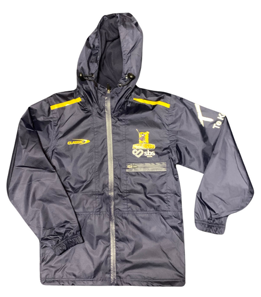 Highlanders Kids Super Rugby Wet Weather Jacket