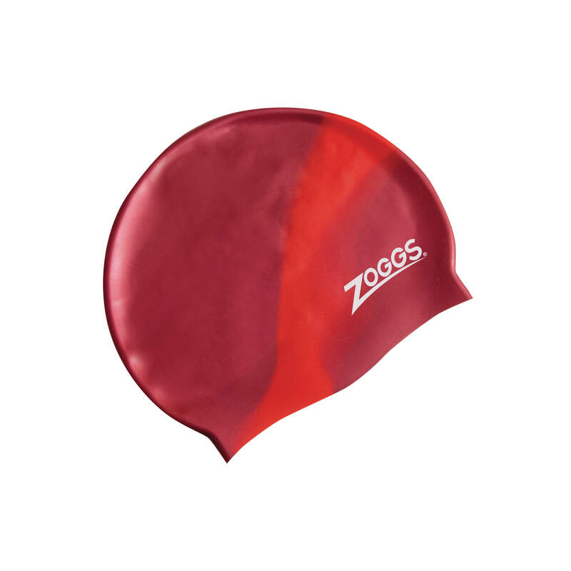 Zoggs Junior Silicone Multi Colour Swim Cap - Assorted Colours
