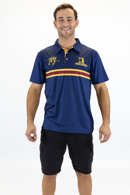 NZ Highlanders 'Sandman' Golf Polo