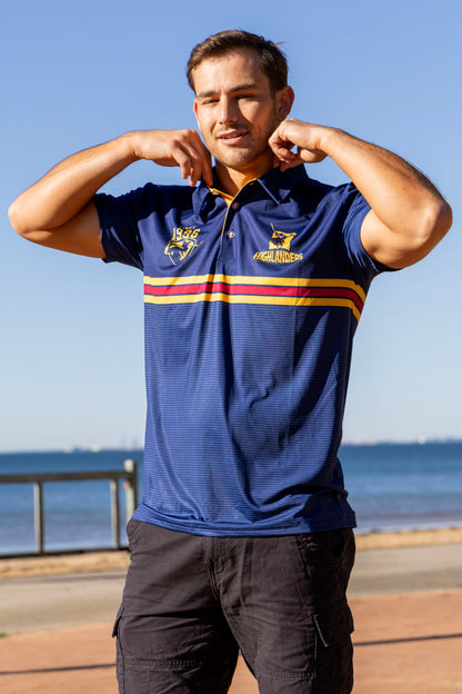 NZ Highlanders 'Sandman' Golf Polo