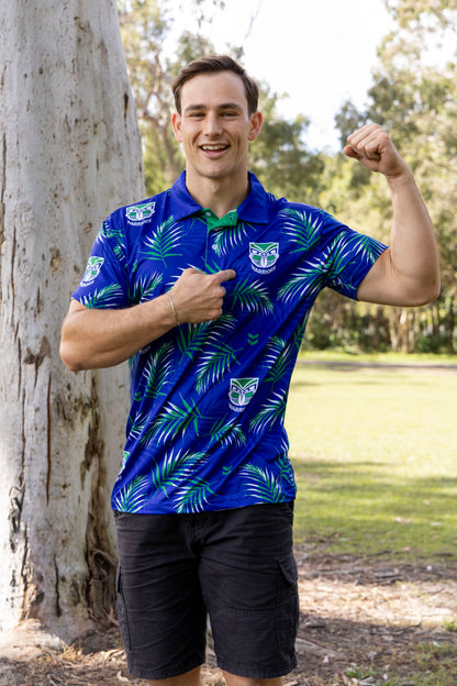 NRL Warriors 'Palm Beach' Golf Polo