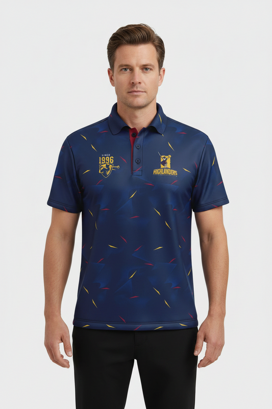 NZ Highlanders 'Links' Golf Polo
