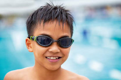 Zoggs Phantom 2.0 Junior Goggles - Black/Blue Tint/Smoke