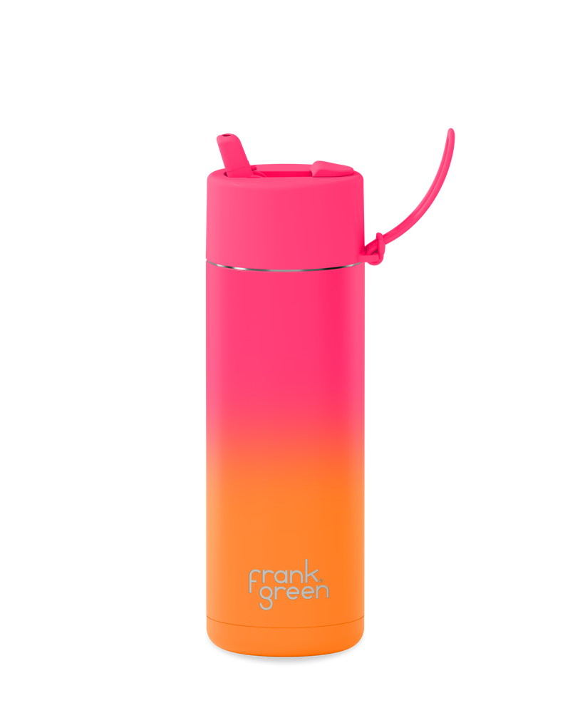 Frank Green Gradient 20oz Ceramic Reusable Bottle - Summer Sunset