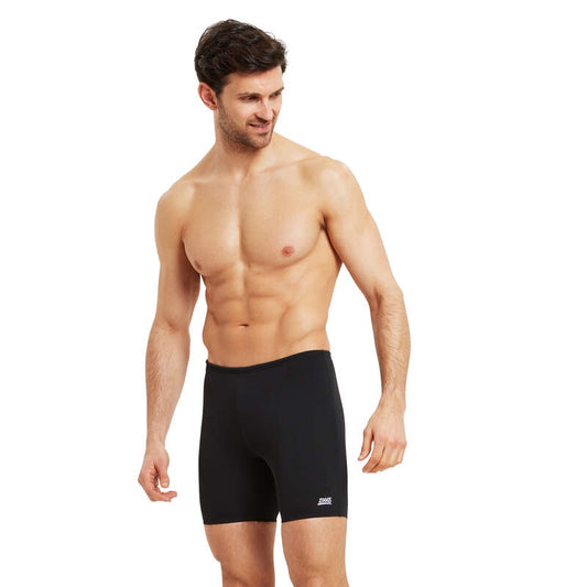 Zoggs Mens Cottesloe Mid Jammer - Black