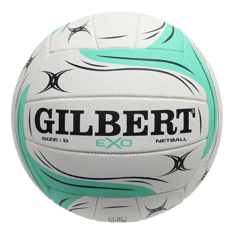 Gilbert Exo Trainer Netball - White/Green
