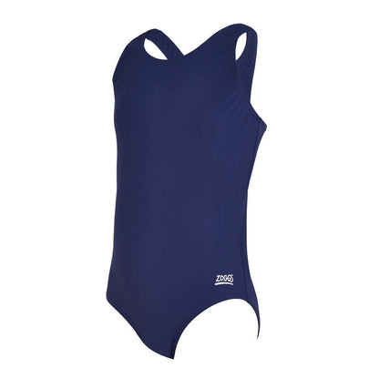 Zoggs Girls Cottesloe Sportsback One Piece - Navy
