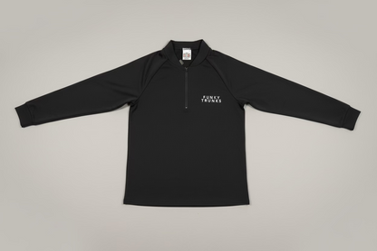 Funky Trunks Men's Long Sleeve Rash Vest - Still Black