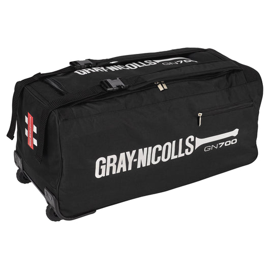 Gray Nicolls GN 700 Cricket Wheel Bag - Black