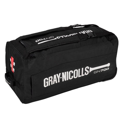 Gray Nicolls GN 700 Cricket Wheel Bag - Black