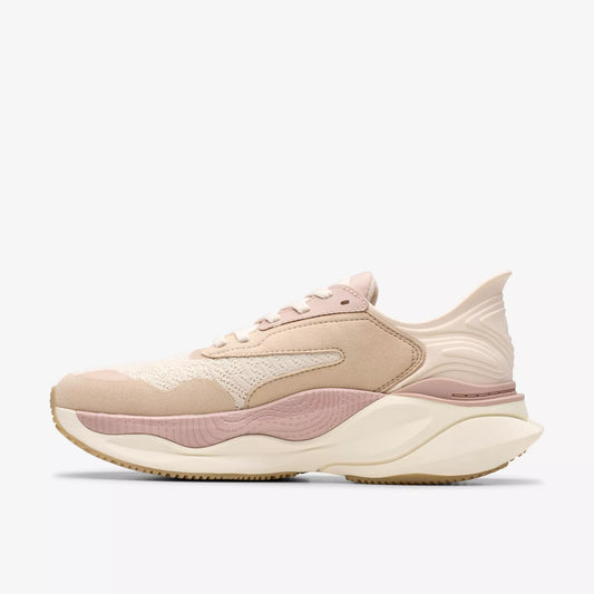 Clarks Womens Pace Walk  - Sand Combi