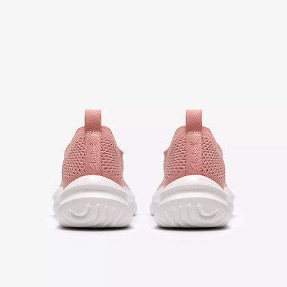 Clarks Womens Solevana Knit - Dusty Pink