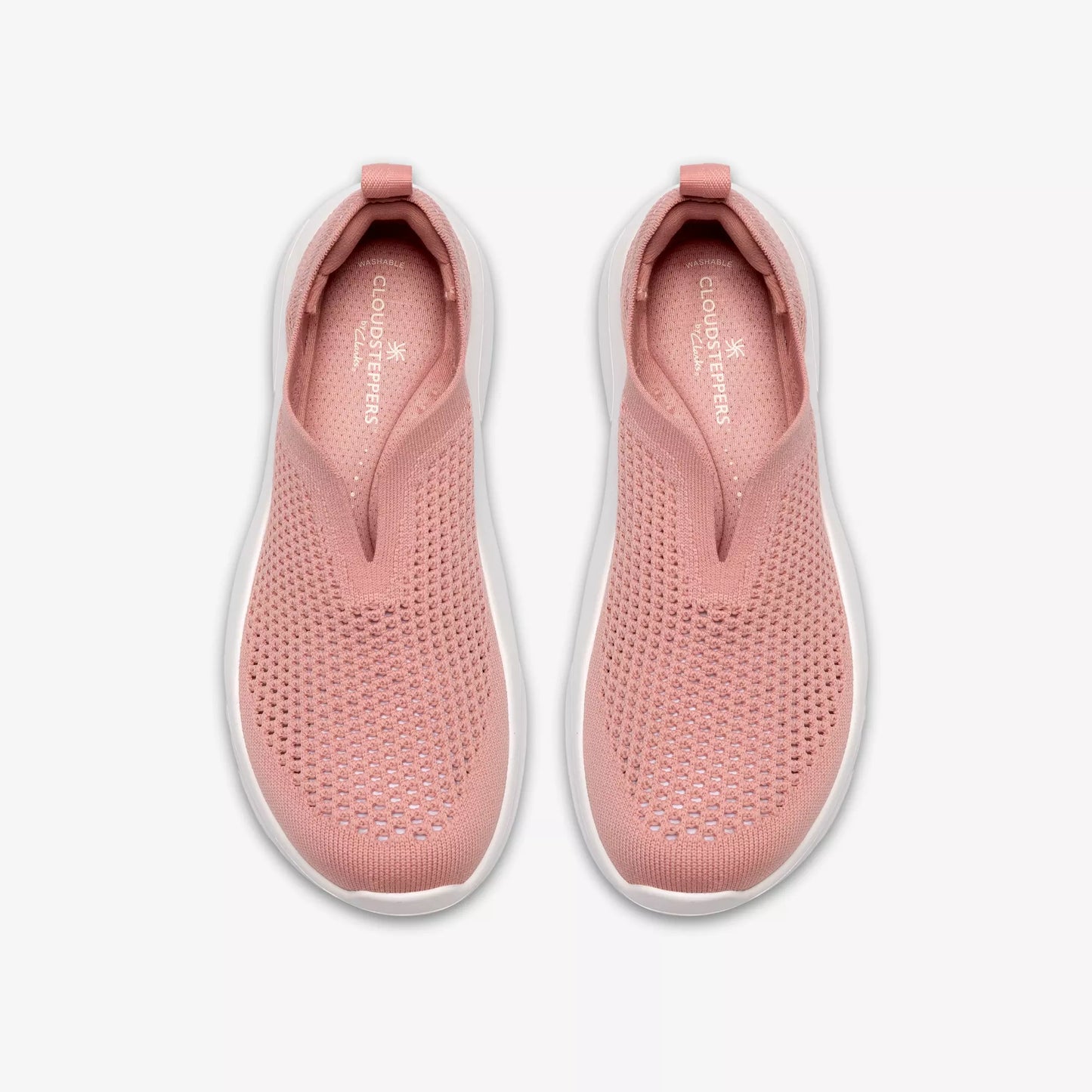 Clarks Womens Solevana Knit - Dusty Pink