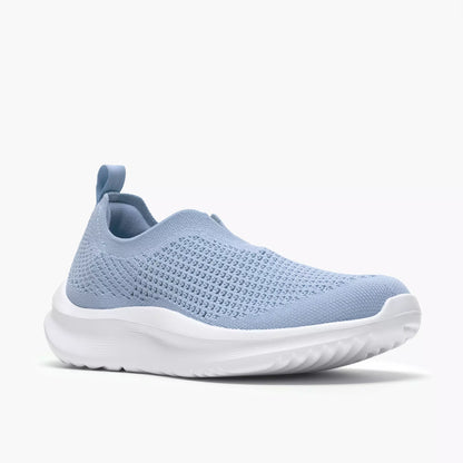 Clarks Womens Solevana Knit - Light Blue