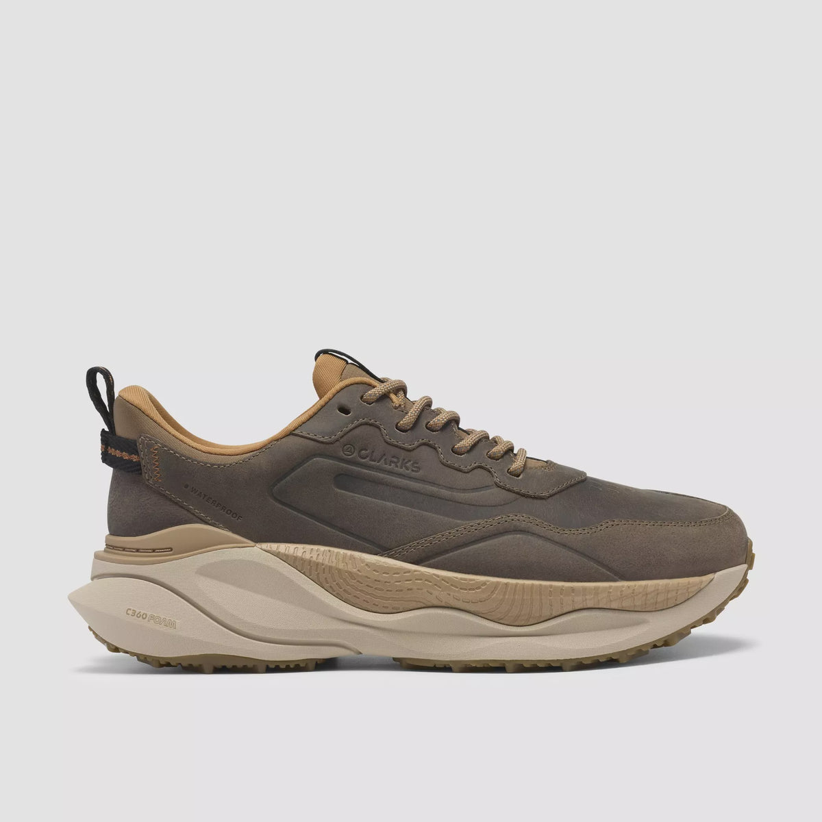 Clarks Mens Pace Trail Lo Side View