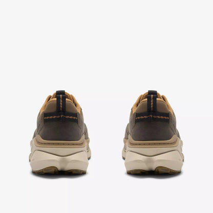 Rear view of Clarks Mens Pace Trail Lo Shoe