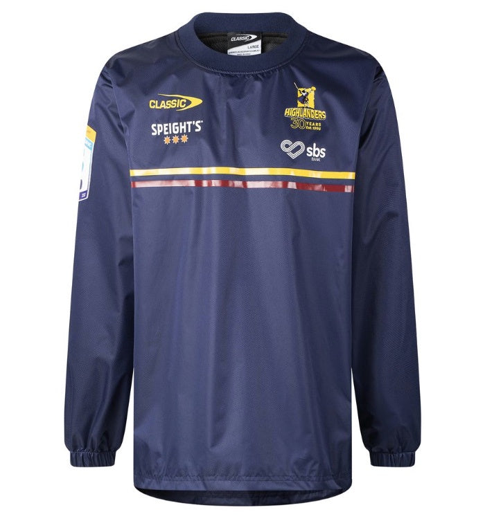 Classic Highlanders Mens Super Rugby Pullover Shell Jacket