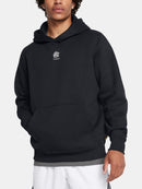 Under Armour Mens Curry Splash Hoodie- Black