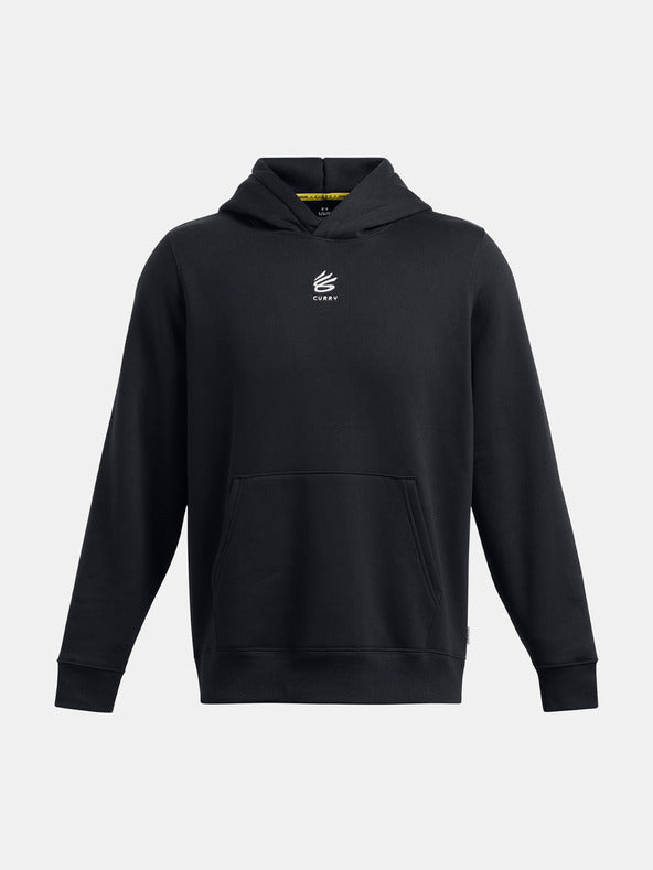 Under Armour Mens Curry Splash Hoodie- Black