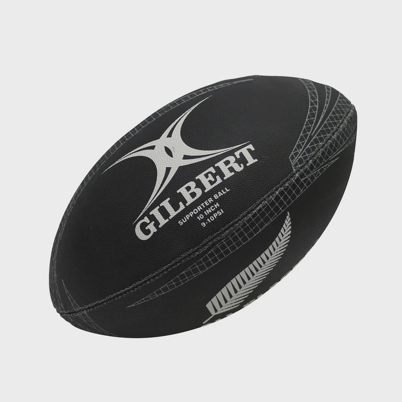 Gilbert All Blacks Supporter Ball 10 Inch - Black